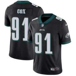 Nike Philadelphia Eagles #91 Fletcher Cox Black Alternate NFL Vapor Untouchable Limited Jersey