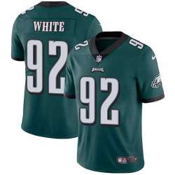 Nike Philadelphia Eagles #92 Reggie White Midnight Green Team Color NFL Vapor Untouchable Limited Jersey