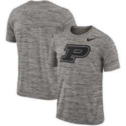 Nike Purdue Boilermakers Charcoal 2018 Player Travel Legend Performance T-Shirt