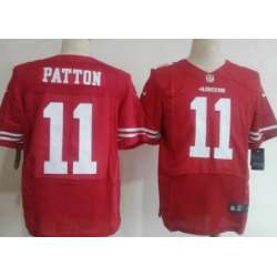 Nike San Francisco 49ers #11 Quinton Patton Red Elite Jerseys