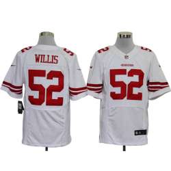 Nike San Francisco 49ers #52 Patrick Willis White Elite Jerseys