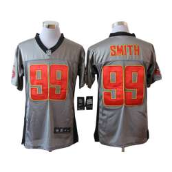 Nike San Francisco 49ers #99 Aldon Smith Gray Elite Jerseys