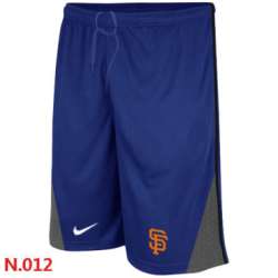 Nike San Francisco Giants Performance Training MLB Short Blue