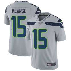 Nike Seattle Seahawks #15 Jermaine Kearse Grey Alternate NFL Vapor Untouchable Limited Jersey