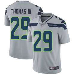 Nike Seattle Seahawks #29 Earl Thomas III Grey Alternate NFL Vapor Untouchable Limited Jersey