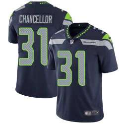 Nike Seattle Seahawks #31 Kam Chancellor Steel Blue Team Color NFL Vapor Untouchable Limited Jersey