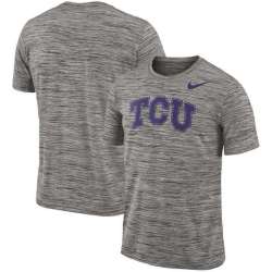 Nike TCU Horned Frogs Charcoal 2018 Player Travel Legend Performance T-Shirt