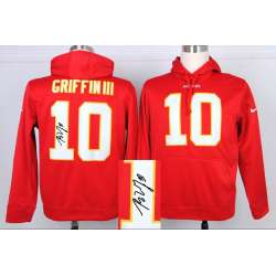 Nike Washington Redskins #10 Robert Griffin III Signature Edition Pullover Hoodie Red
