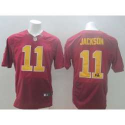 Nike Washington Redskins #11 DeSean Jackson Red Alternate Signature Edition Elite Jersey