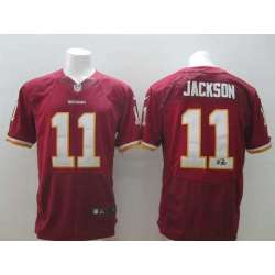 Nike Washington Redskins #11 DeSean Jackson Red Signature Edition Elite Jersey
