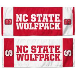 North Carolina State Wolfpack Cooling Towel 12x30 - Special Order