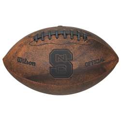 North Carolina State Wolfpack Football Vintage Throwback 9 Inches - Special Order