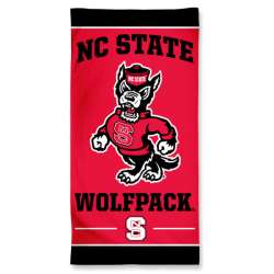 North Carolina State Wolfpack Towel 30x60 Beach Style