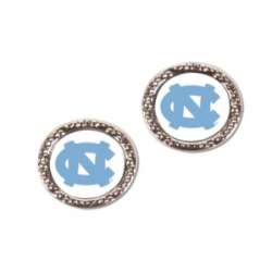 North Carolina Tar Heels Earrings Post Style - Special Order
