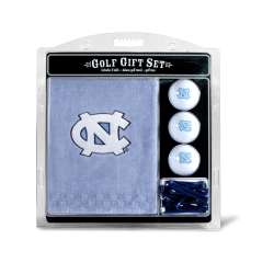 North Carolina Tar Heels Golf Gift Set with Embroidered Towel - Special Order