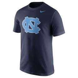 North Carolina Tar Heels Nike Logo WEM T-Shirt - Navy Blue