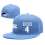 North Carolina Tar Heels #4 Isaiah Hicks Blue College Basketball Adjustable Hat