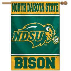 North Dakota State Bison Banner 28x40 Vertical - Special Order