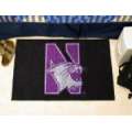 Northwestern Wildcats Rug - Starter Style - Special Order