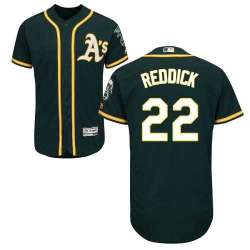 Oakland Athletics #22 Josh Reddick Green Flexbase Stitched Jersey DingZhi