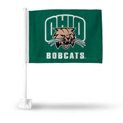 Ohio Bobcats Flag Car