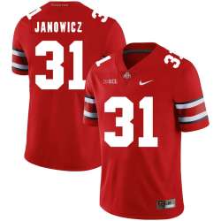 Ohio State Buckeyes 31 Vic Janowicz Red Nike College Football Jersey Dzhi