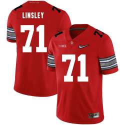 Ohio State Buckeyes 71 Corey Linsley Red Diamond Nike Logo College Football Jersey Dzhi