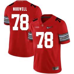 Ohio State Buckeyes 78 Andrew Norwell Red Diamond Nike Logo College Football Jersey Dzhi