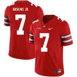 Ohio State Buckeyes 7 Dwayne Haskins Red Nike College Football Jersey Dzhi