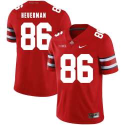 Ohio State Buckeyes 86 Jeff Heuerman Red Nike College Football Jersey Dzhi