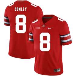 Ohio State Buckeyes 8 Gareon Conley Red Nike College Football Jersey Dzhi