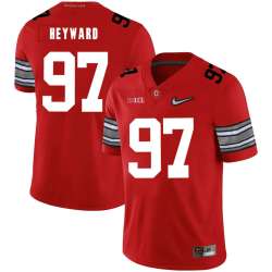 Ohio State Buckeyes 97 Cameron Heyward Red Diamond Nike Logo College Football Jersey Dzhi