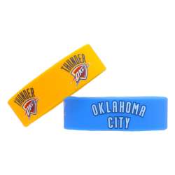Oklahoma City Thunder Bracelets 2 Pack Wide