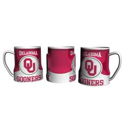 Oklahoma Sooners Coffee Mug - 18oz Game Time (New Handle)