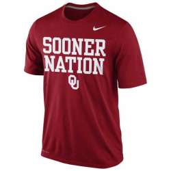 Oklahoma Sooners Nike Legend Local Performance WEM T-Shirt - Crimson