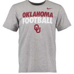 Oklahoma Sooners Nike Practice WEM T-Shirt - Gray