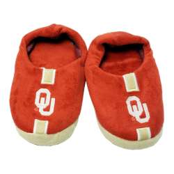 Oklahoma Sooners Slippers - Youth 4-7 Stripe (12 pc case) CO
