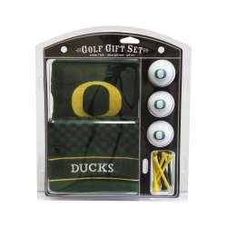 Oregon Ducks Golf Gift Set with Embroidered Towel - Special Order