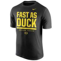Oregon Ducks Nike Local Verbiage Fast As Duck Dri-FIT WEM T-Shirt - Black