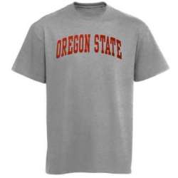 Oregon State Beavers Arch WEM T-Shirt - Gray