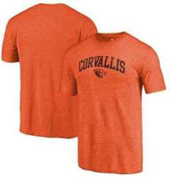 Oregon State Beavers Fanatics Branded Orange Arched City Tri Blend T-Shirt