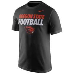 Oregon State Beavers Nike Practice WEM T-Shirt - Black