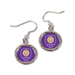 Orlando City SC Earrings Round Style - Special Order