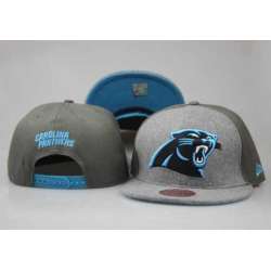 Panthers Fresh Logo Gray Olive Adjustable Hat LT