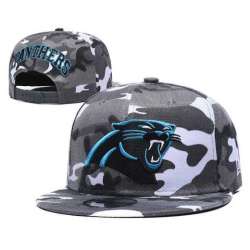 Panthers Team Logo Camo Adjustable Hat GS