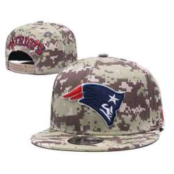 Patriots Team Logo Camo Adjustable Hat GS