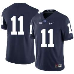 Penn State Nittany Lions 11 Matt McGloin Navy Nike College Football Jersey Dzhi