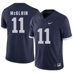 Penn State Nittany Lions 11 Matthew McGloin Navy College Football Jersey DingZhi