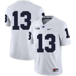 Penn State Nittany Lions 13 Saeed Blacknall White Nike College Football Jersey Dzhi