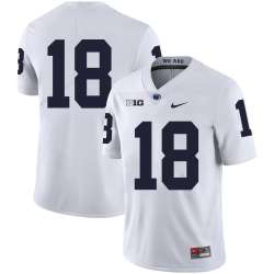 Penn State Nittany Lions 18 Jesse James White Nike College Football Jersey Dzhi